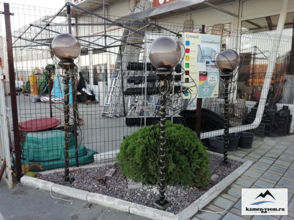 Изделия из металла Уличные фонари