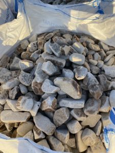 Галька жёлтая песчаник 70-120мм