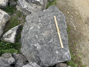 Валун мрамор черный до 5 тонн